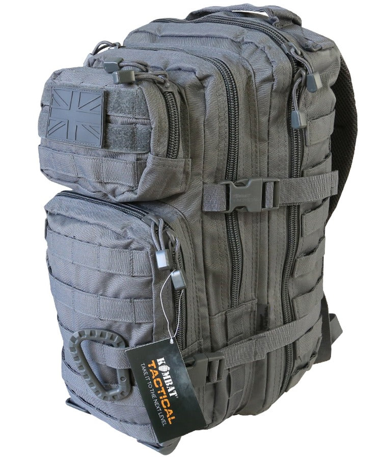 Small Assult Backpack in Gun Metal Grey