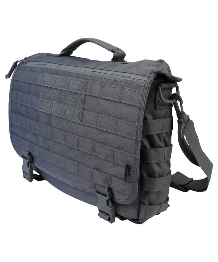 Tactical Messenger Bag in Gun Metal Grey