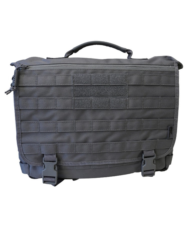 Tactical Messenger Bag in Gun Metal Grey