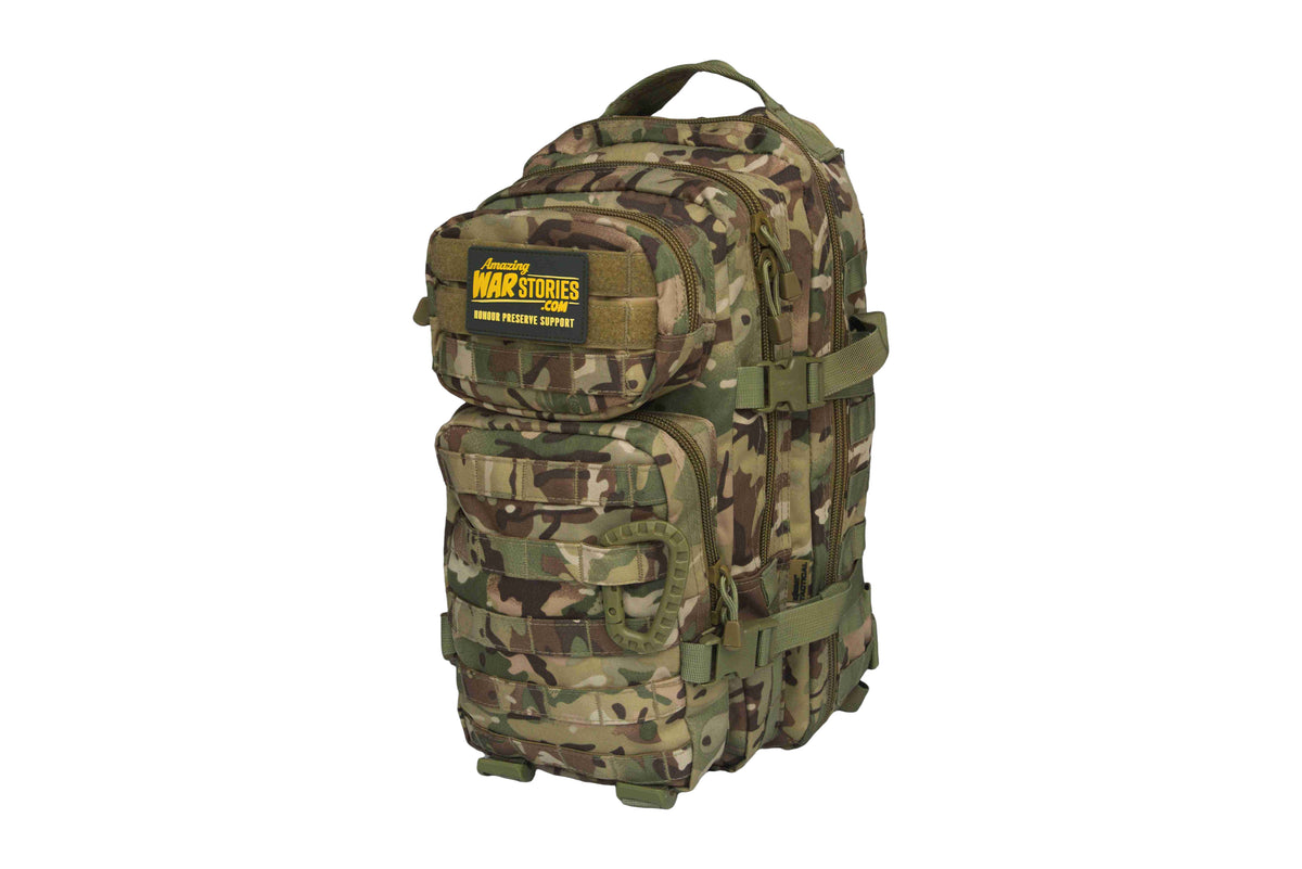 Reaper Large Tactical Backpack in BTP Camo