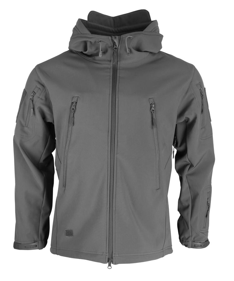 Tactical Soft Shell Jacket in Gun Metal Grey – Amazing War Stories