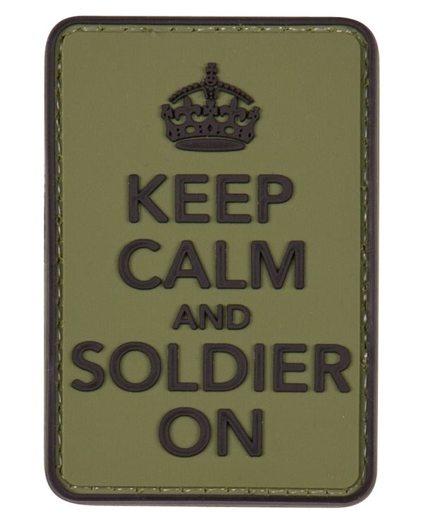Keep Calm And Soldier On Patch